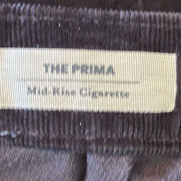 Vintage Adriano Goldschmied AG Women’s Corduroy the Prima Mid Rise Cigarette 29R - Picture 8 of 11